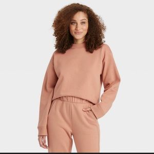 Target Women's Sweatshirt - A New Day - Blush - Large